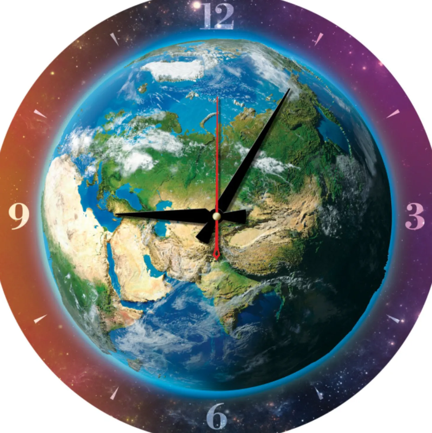 Art Puzzle Puzzle Horloge - Monde du temps - puzzle et horloge de 570 pièces