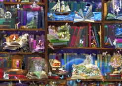 Bluebird Puzzle Aventures en bibliothèque - puzzle de 3000 pièces