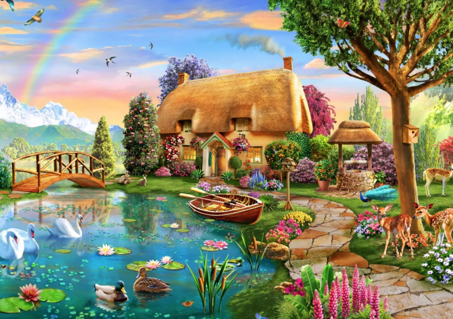 Bluebird Puzzle Chalet au bord du mer - puzzle de 6000 pièces