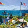Bluebird Puzzle Claude Monet - Terrasse à Sainte-Adresse - puzzle de 3000 pièces