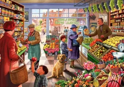 Bluebird Puzzle Dans l'épicerie du village - puzzle de 1000 pièces
