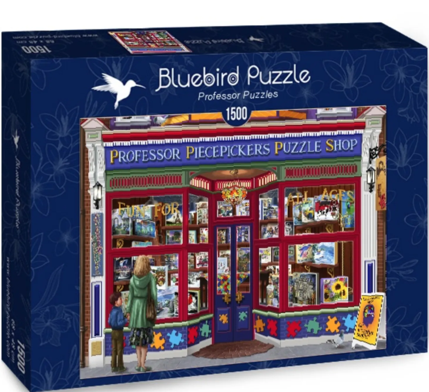 Bluebird Puzzle Le magasin de puzzles 'Professor Puzzles' - puzzle de 1500 pièces