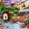 Bluebird Puzzle Le marché aux fleurs - puzzle de 1000 pièces