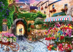 Bluebird Puzzle Le marché aux fleurs - puzzle de 1000 pièces