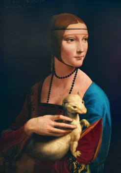 Bluebird Puzzle Leonardo Da Vinci - La Dame à l'hermine - 1000 pièces
