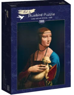 Bluebird Puzzle Leonardo Da Vinci - La Dame à l'hermine - 1000 pièces