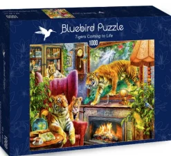 Bluebird Puzzle Les tigres prennent vie - puzzle de 1000 pièces