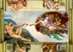 Bluebird Puzzle Michelangelo - La création de Adam - 1000 pièces