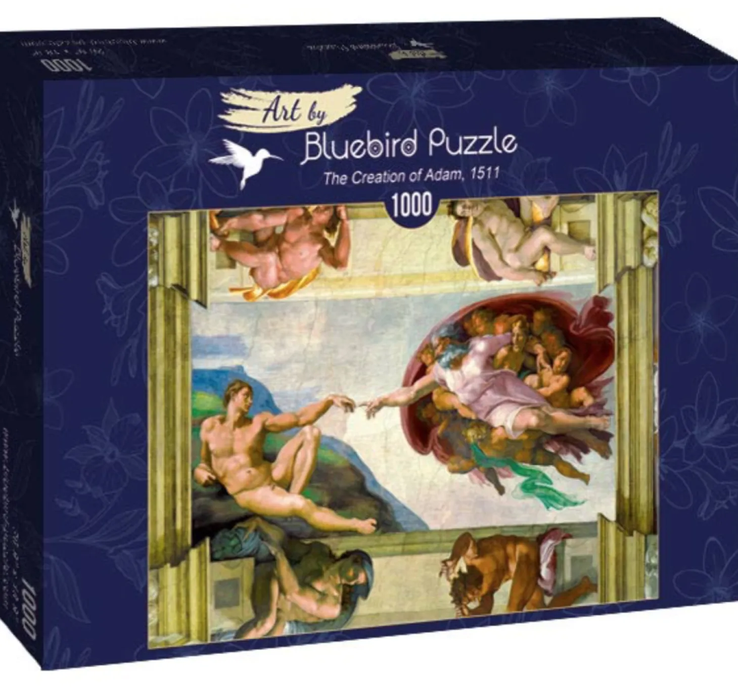 Bluebird Puzzle Michelangelo - La création de Adam - 1000 pièces