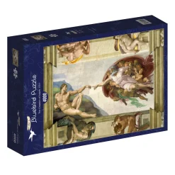 Bluebird Puzzle Michelangelo - La création de Adam - puzzle de 4000 pièces