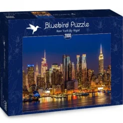 Bluebird Puzzle New York by Night - puzzle de 2000 pièces