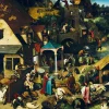 Bluebird Puzzle Pieter Bruegel - Proverbes flamands - puzzle de 3000 pièces