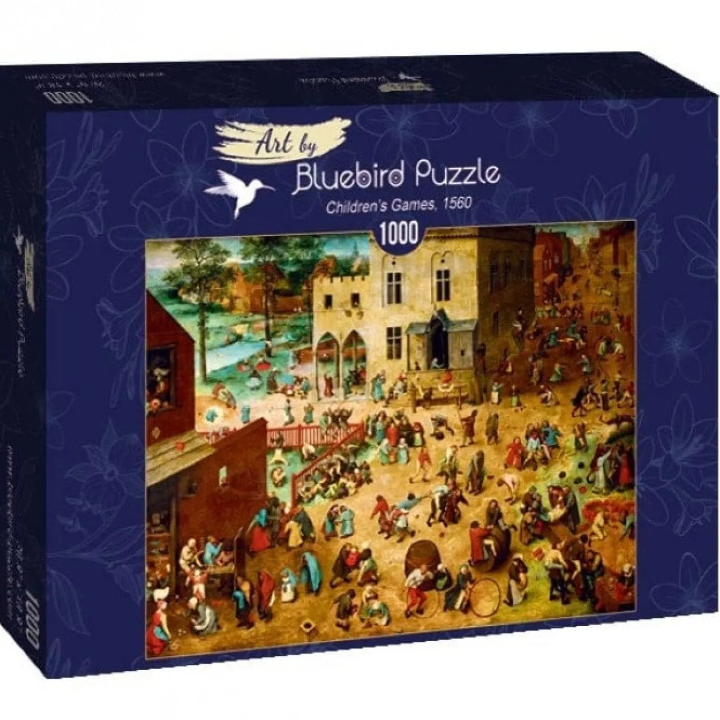 Bluebird Puzzle Pieter Bruegel - Les Jeux d'enfants, 1560 - 1000 pièces