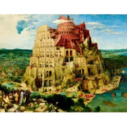 Bluebird Puzzle Pieter Bruegel - Tour de Babel, 1563 - puzzle de 3000 pièces
