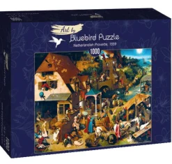 Bluebird Puzzle Pieter Bruegel - Proverbes néerlandais - 1000 pièces
