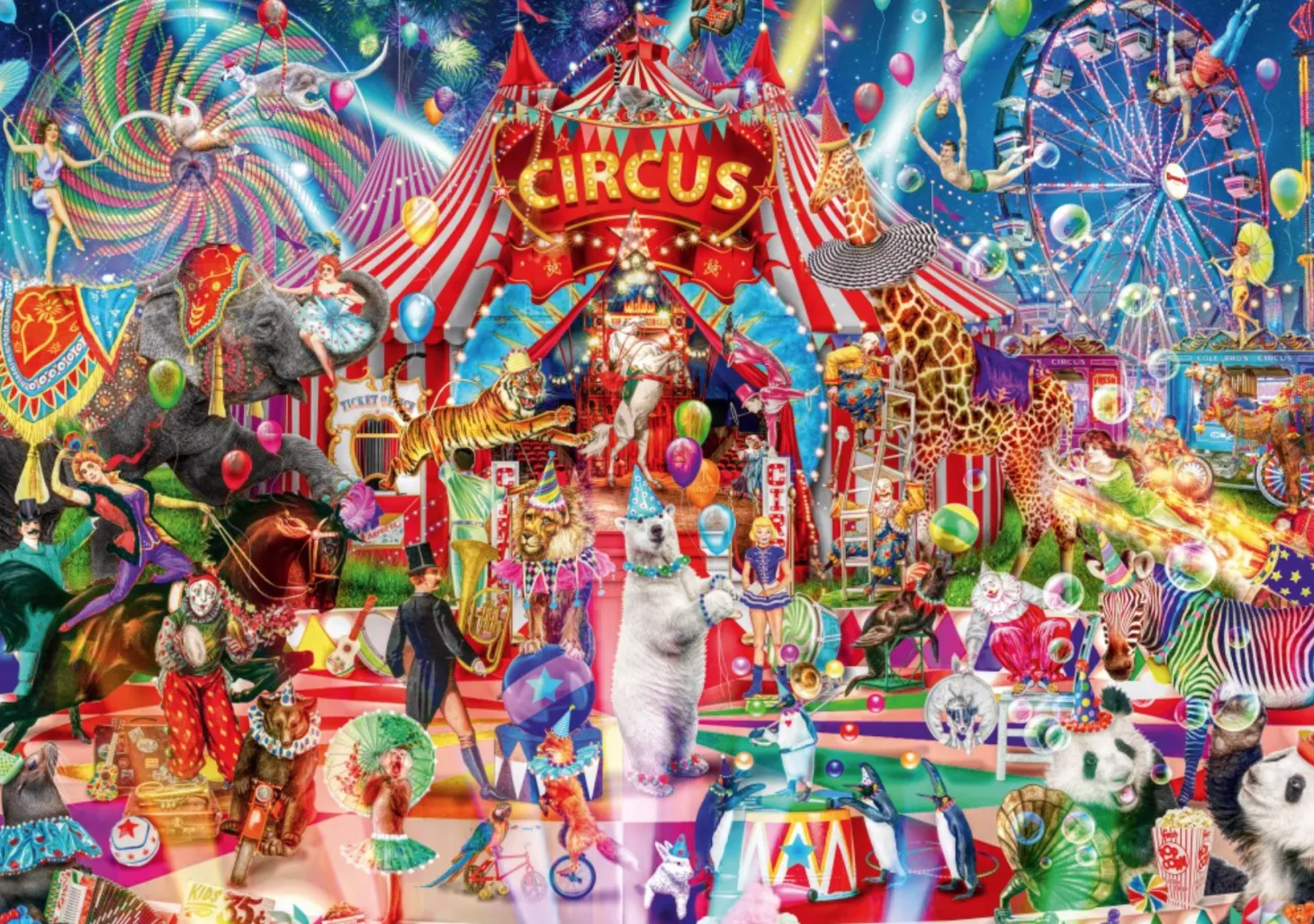 Bluebird Puzzle Une nuit au cirque - puzzle de 4000 pièces