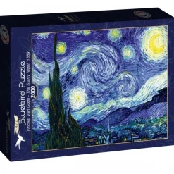 Bluebird Puzzle Vincent Van Gogh - Nuit étoilée, 1889 - puzzle de 2000 pièces