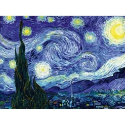 Bluebird Puzzle Vincent Van Gogh - Nuit étoilée, 1889 - puzzle de 2000 pièces