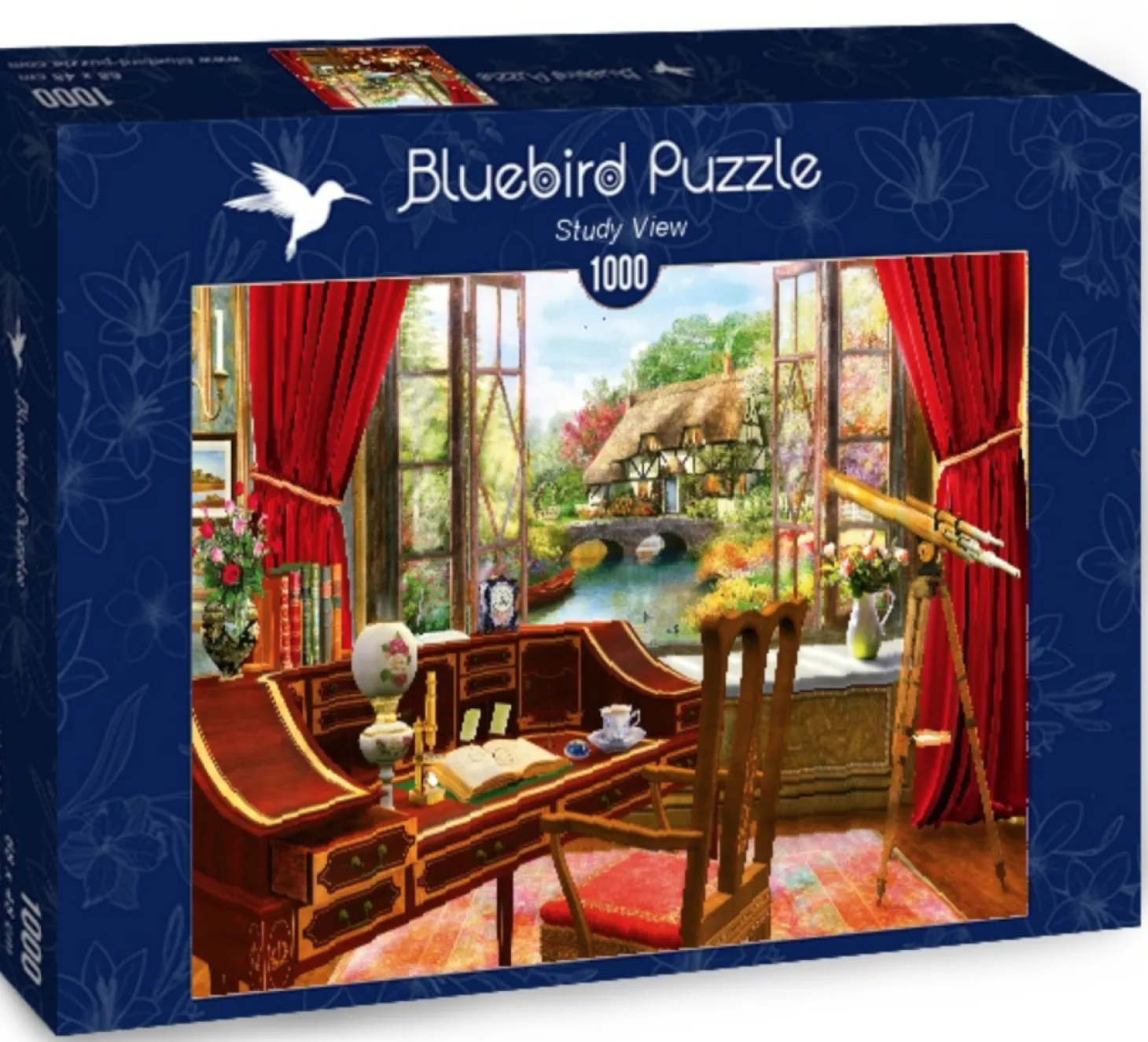 Bluebird Puzzle Vue de l'étude - puzzle de 1000 pièces