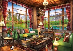 Bluebird Puzzle Vue sur les montagnes - puzzle de 1000 pièces