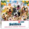 Cheatwell Amis - selfie - 500 pièces - puzzle double face