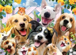 Cheatwell Amis - selfie - 500 pièces - puzzle double face