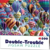Cheatwell Montgolfières - 500 pièces - puzzle double face