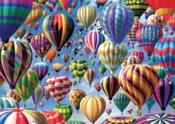 Cheatwell Montgolfières - 500 pièces - puzzle double face