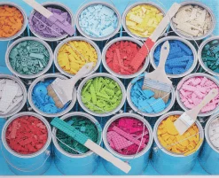 Chronicle Books LEGO - Paint Party - puzzle - 1000 pièces