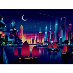 Cloudberries Skyline - puzzle de 1000 pièces
