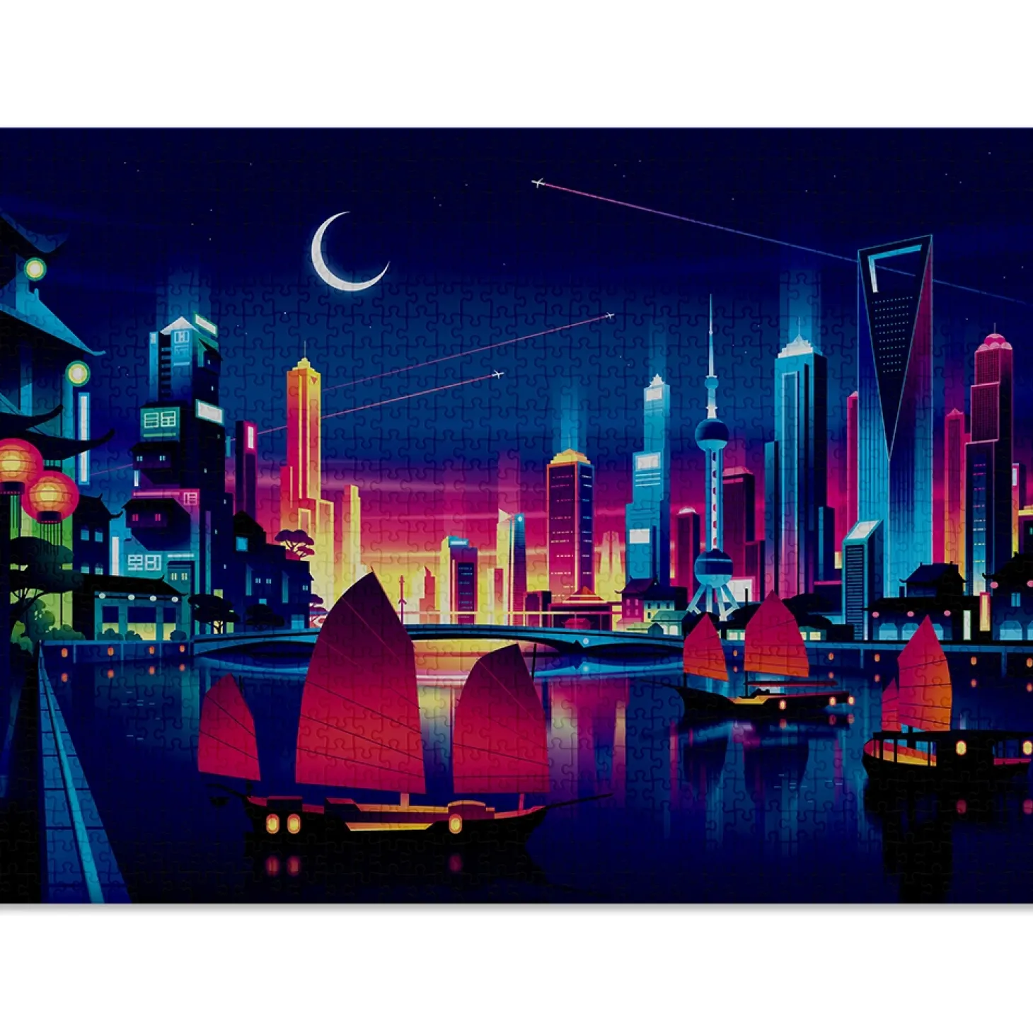 Cloudberries Skyline - puzzle de 1000 pièces