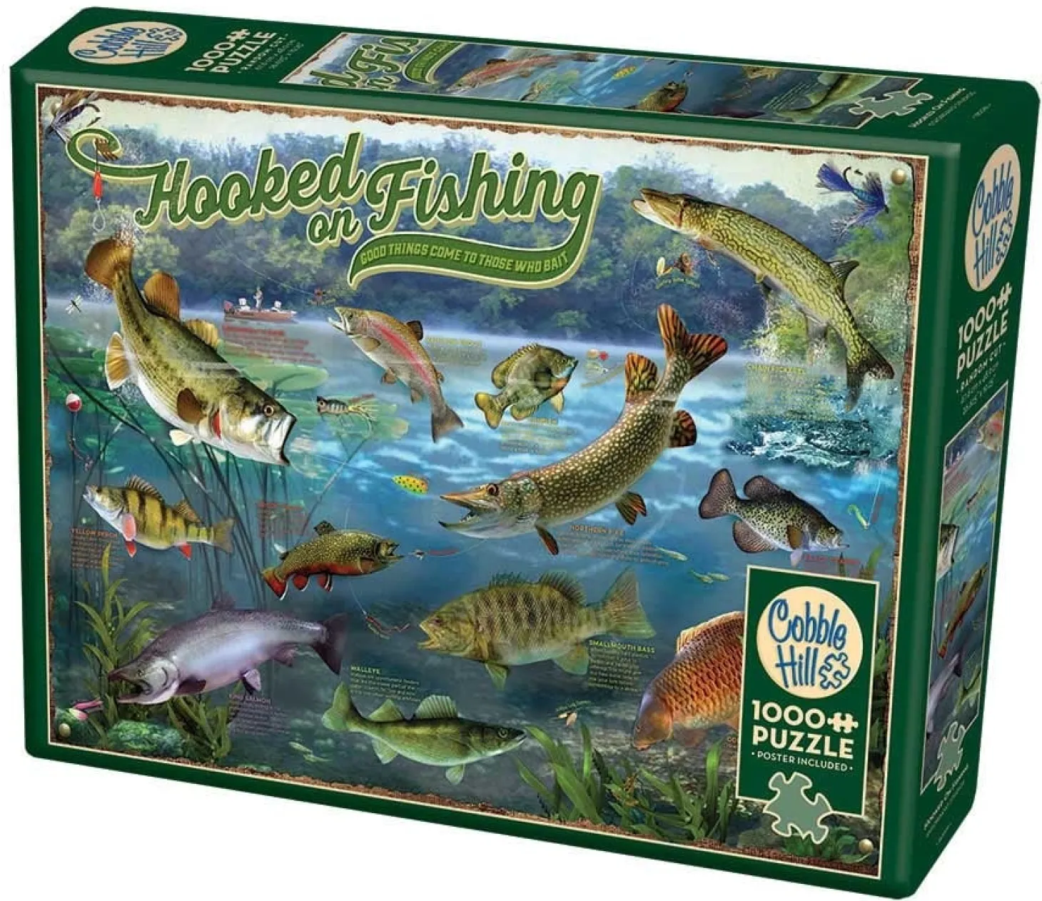 Cobble Hill Accroché à la pêche - puzzle de 1000 pièces
