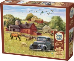 Cobble Hill Après-midi d'été à la ferme - puzzle de 275 pièces XXL