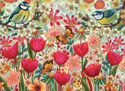 Cobble Hill Brise dans le jardin fleuri - puzzle de 500 pièces XL
