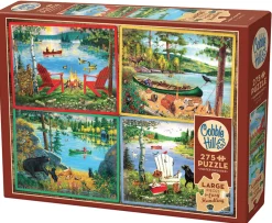 Cobble Hill Cabin Country - puzzle de 275 pièces XXL