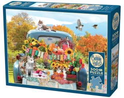 Cobble Hill Camion de campagne en automne - puzzle de 500 pièces XL