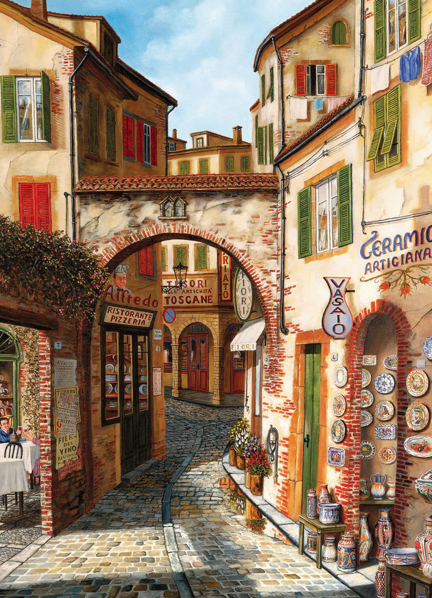 Cobble Hill Ceramica - puzzle de 1000 pièces
