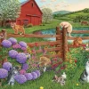 Cobble Hill Chats de ferme - puzzle de 275 pièces XXL