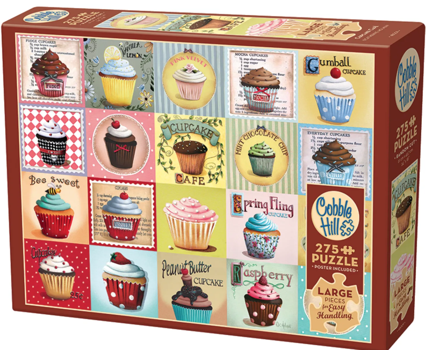 Cobble Hill Cupcake Cafe - puzzle de 275 pièces XXL