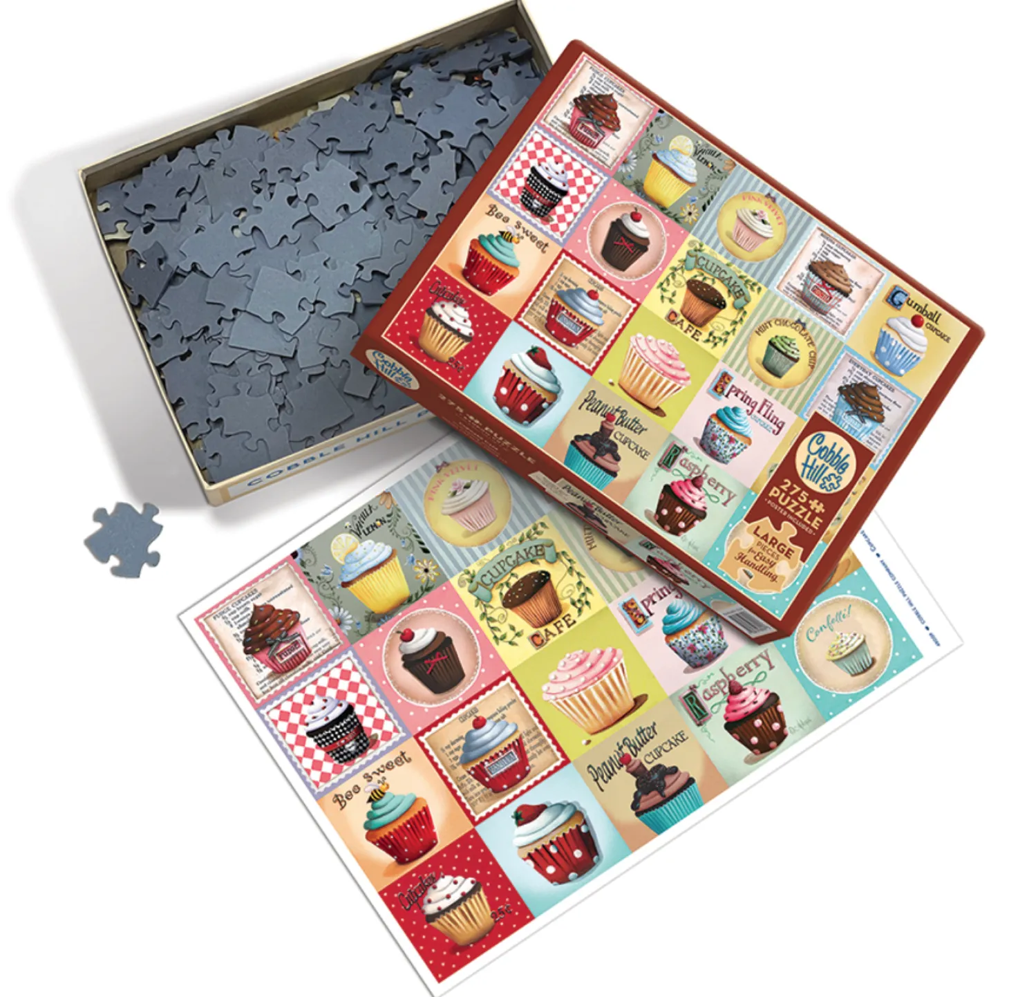 Cobble Hill Cupcake Cafe - puzzle de 275 pièces XXL