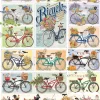 Cobble Hill Des Bicyclettes Colorées - puzzle de 1000 pièces