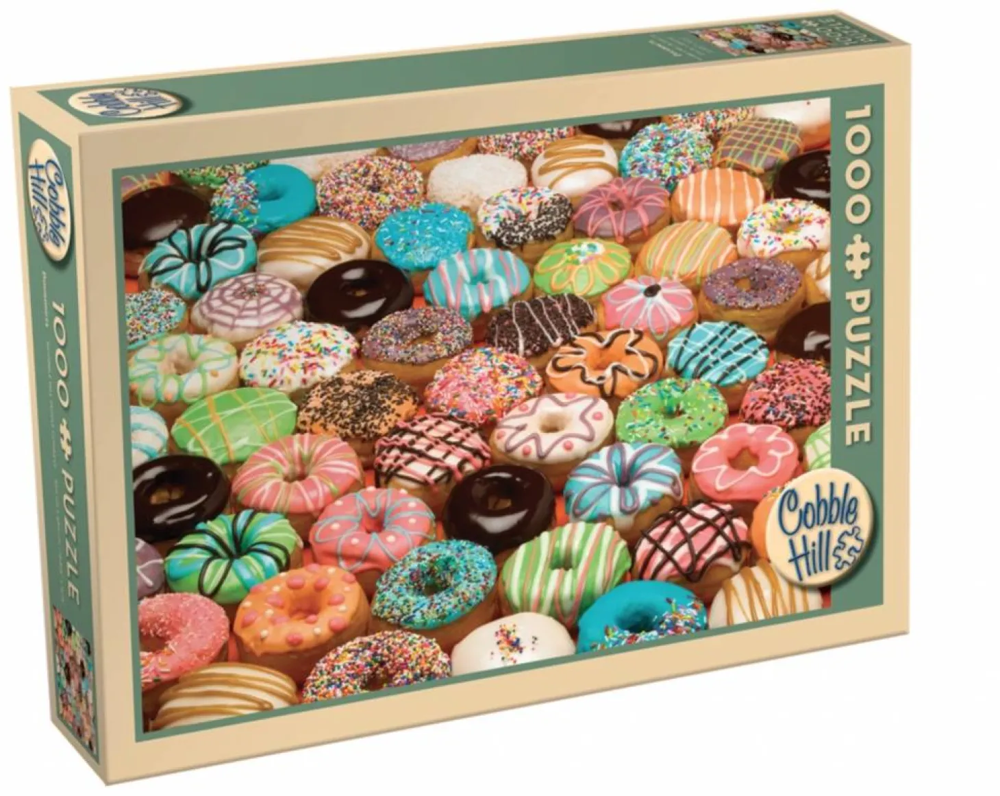 Cobble Hill Donuts de toutes les couleurs - puzzle de 1000 pièces
