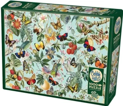 Cobble Hill Fruits et papillons - puzzle de 1000 pièces