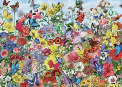 Cobble Hill Jardin des papillons - puzzle de 1000 pièces