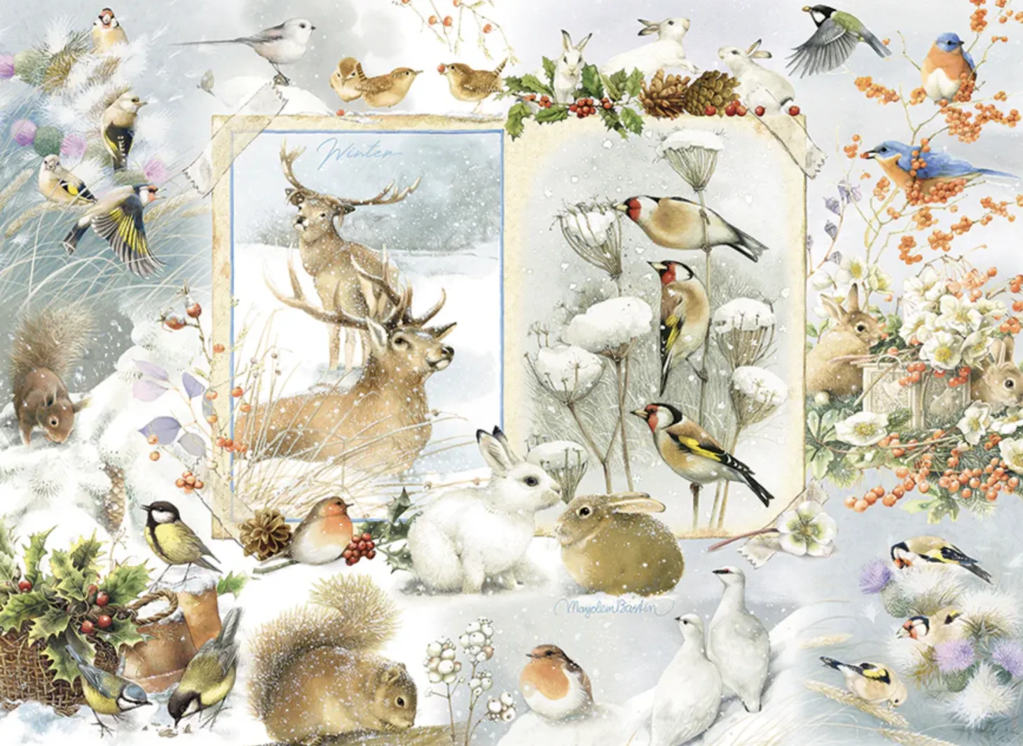 Cobble Hill Journal Nature: Hiver - puzzle de 1000 pièces