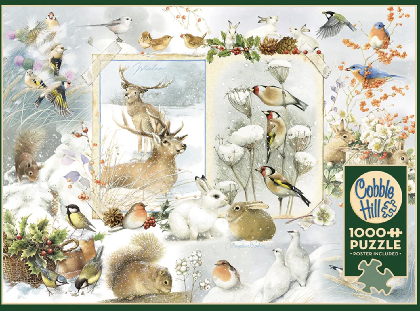 Cobble Hill Journal Nature: Hiver - puzzle de 1000 pièces