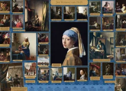 Cobble Hill La vie de Vermeer - puzzle de 1000 pièces