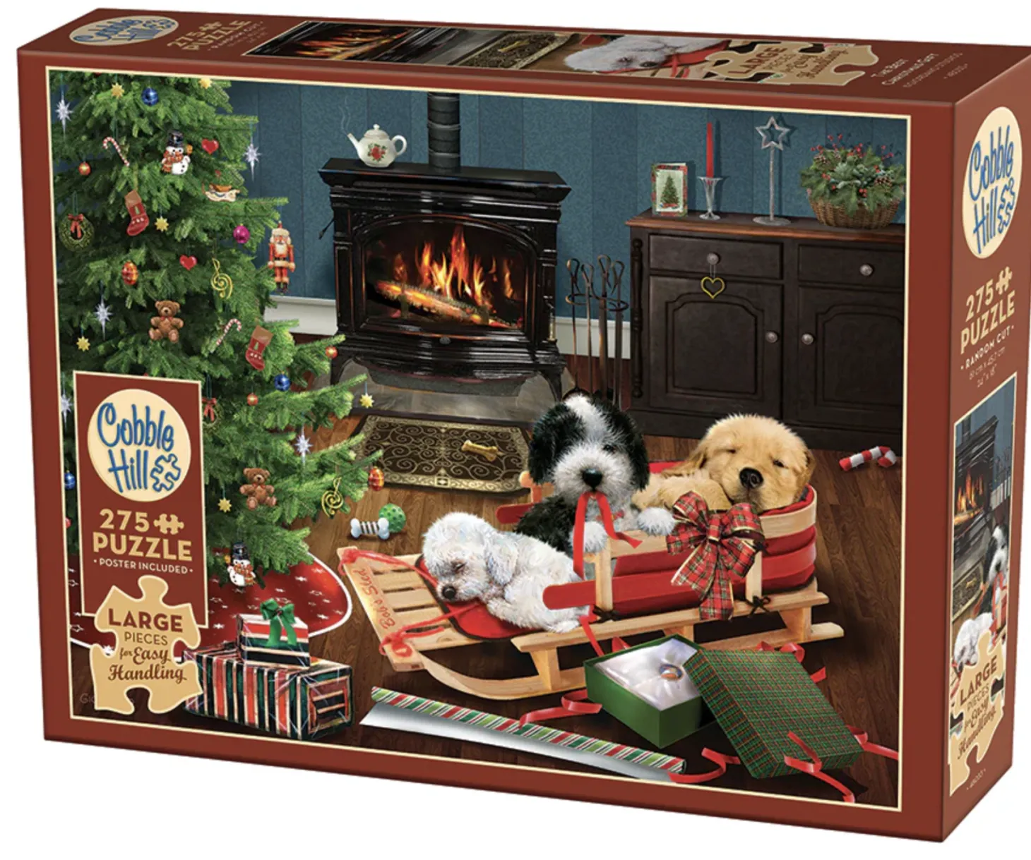 Cobble Hill Le meilleur cadeau de Noël - puzzle de 275 pièces XXL