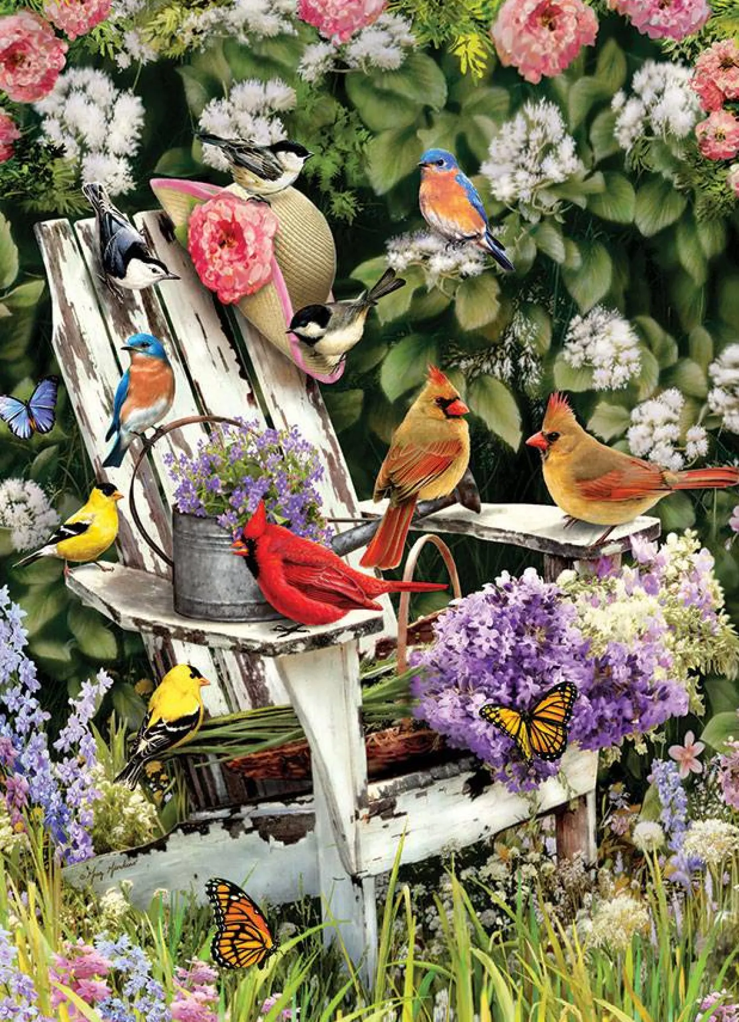Cobble Hill Les oiseaux en été - 1000 pièces