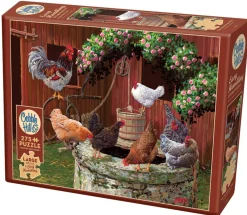 Cobble Hill Les poulets vont bien - puzzle de 275 pièces XXL